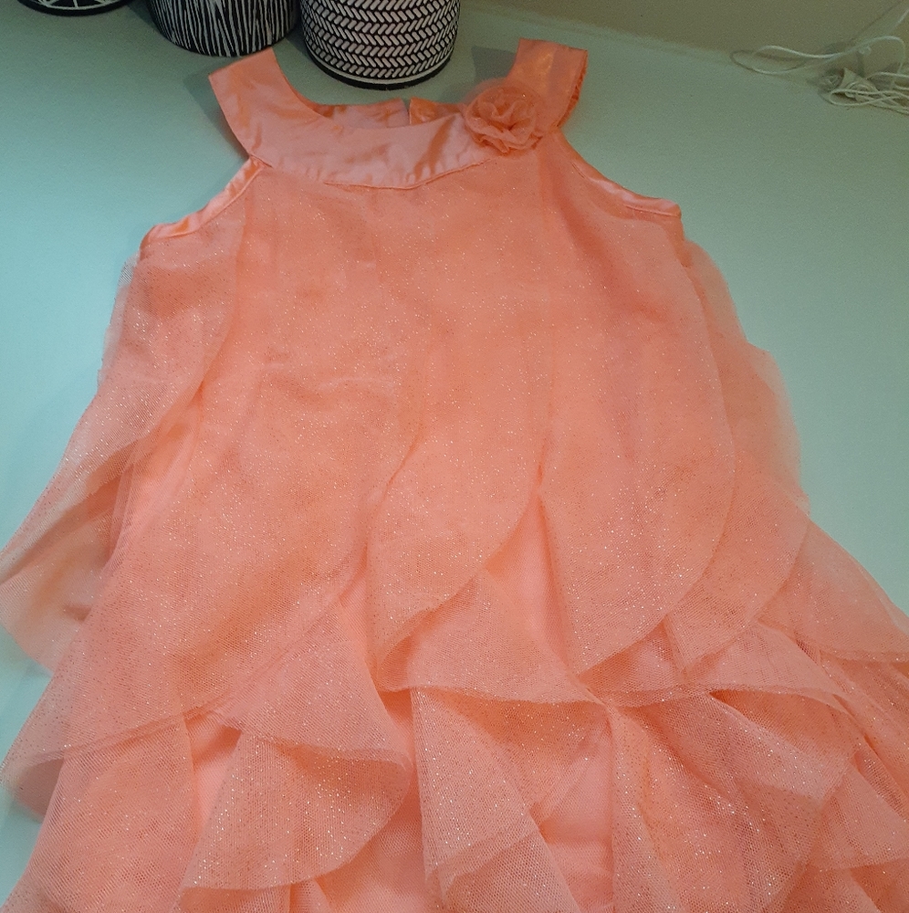 Healthtex orange dress